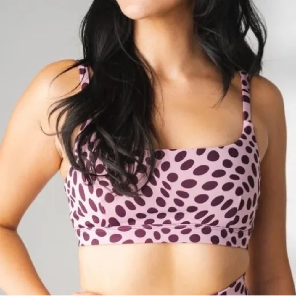 Vitality / Balance Athletica x Cosmopolitan Ascend Scoop Bra in Blossom